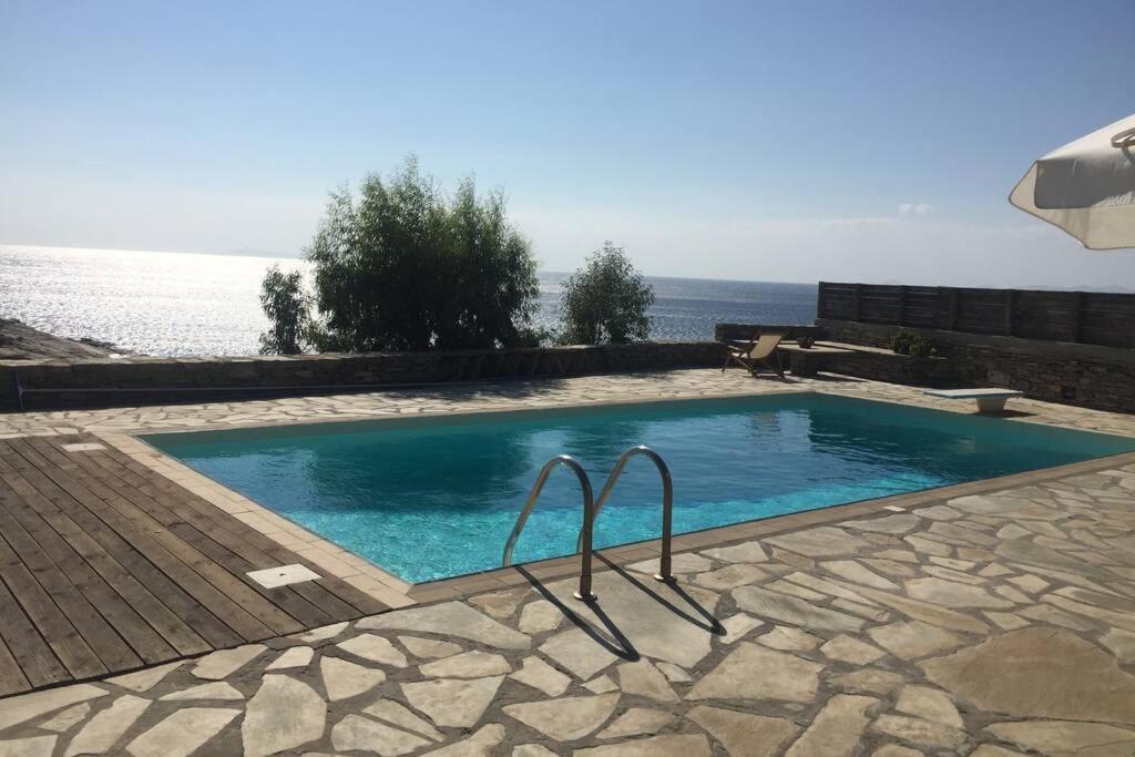 Sunset Villa With Swimming Pool At Tzia Ligia  Eksteriør bilde