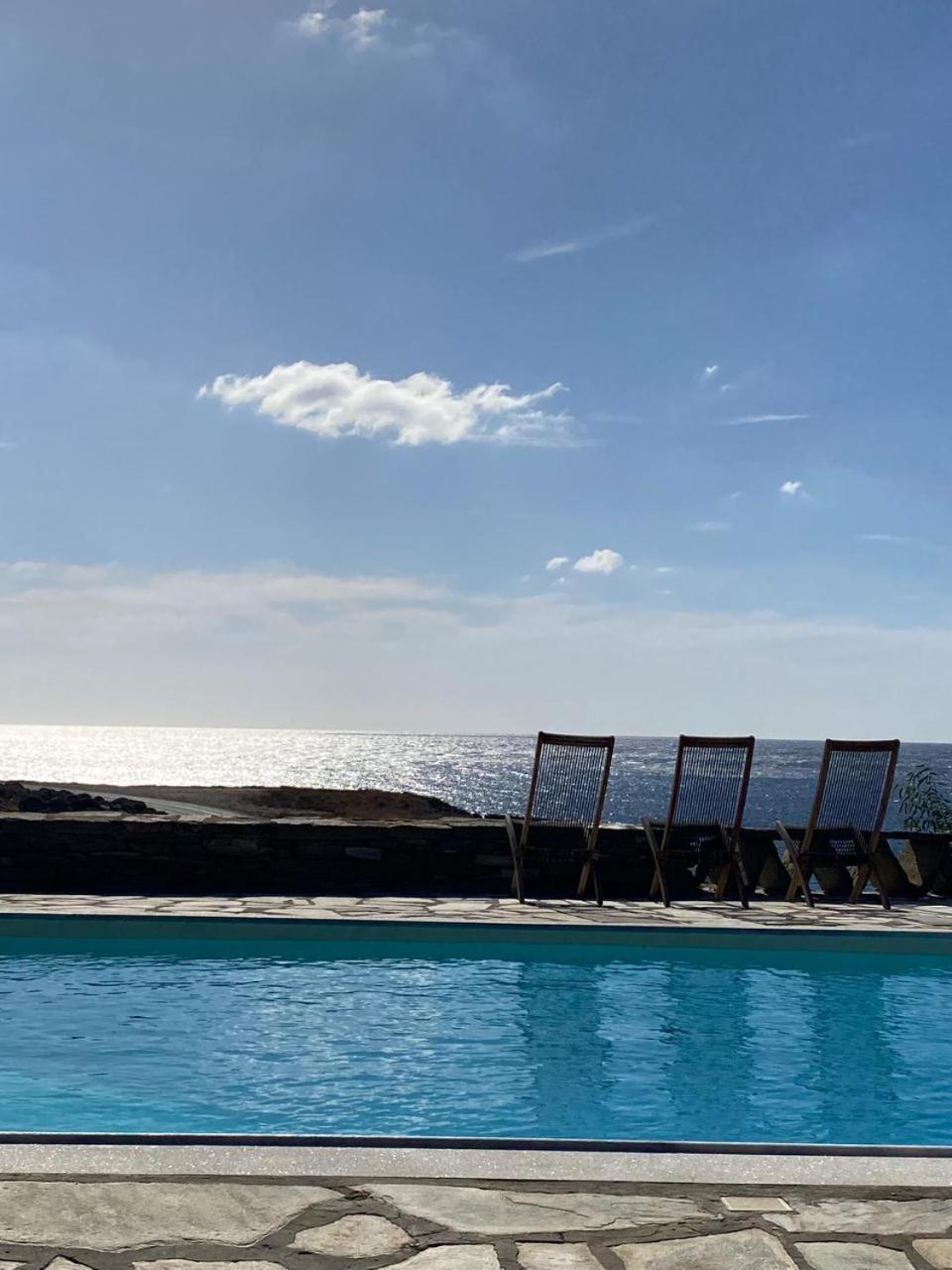 Sunset Villa With Swimming Pool At Tzia Ligia  Eksteriør bilde